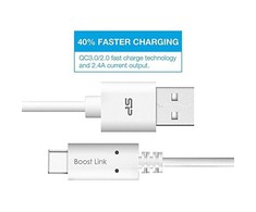 Silicon Power Silicio galia | USB A į Micro USB-C laidas | LK10AC | USB-C į USB-A