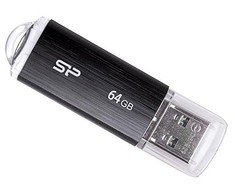 Silicon Power ULTIMA U02 64 GB, USB 2.0, Juodas
