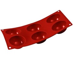 Silikoninė formelė keksiukams Silikomart, Half Speheres SF002