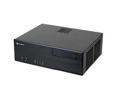 SilverStone Grandia 05 Kompiuterio važiuoklė USB 3.0 x 2, Mic x1, Spk x1, Juodas, Micro ATX, Maitinimo blokas Komplekte Ne