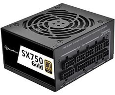 SilverStone SST-SX750-G 80 PLUS auksinis, modular - 750 Watt