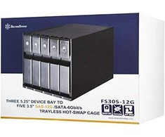 SilverStone SST-FS305-12G 3.5" 5-Bay External Case - Juodas