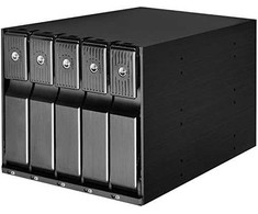SilverStone SST-FS305-12G 3.5" 5-Bay External Case - Juodas