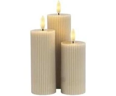 Konstsmide Sirius Home 80271, Šviesos dekoratyvinė figūrėlė, Smėlio spalvos, Aplinkos šviesa, 1 lemputė(-s), LED, Baterija