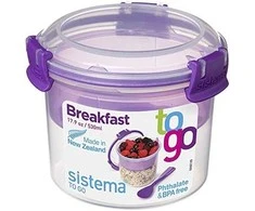 Sistema Pojemnik na śniadanie Breakfast TO GO 530 ml mint