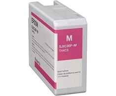 Epson SJIC36P(M) (C13T44C340) Rašalinė kasetė, Purpurinė