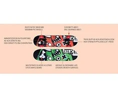 Riedlentė NEXTREME TRIBE SKULLS GRG-011