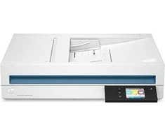 Skeneris Hewlett Packard (HP) „HP ScanJet Pro N4600 fnw1“ skaitytuvas – A4 spalvotas 600 dpi, plokščias nuskaitymas, automatinis dokumentų tiektuvas, automatinis dvipusis, OCR / nuskaitymas į tekstą, 40 ppm, 10 000 puslapių per dieną
