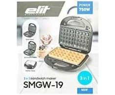 Sumuštinių keptuvas Sumuštinių keptuvė Elit 3in1 SMGW-19