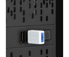 Smart Keeper Pendrive Smartkeeper SmartKeeper Basic "USB Stick" verriegelbar 32GB dunkelblau