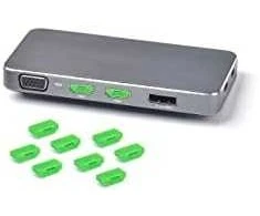 Šakotuvas Kabelių Priedas - SmartKeeper HMD04P1GN HDMI Prievado Blokatoriai 10 Vnt. Žali