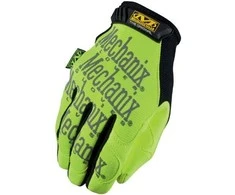 Mechanix Wear Pirštinės MECHANIX ORIGINAL HI-VIZ geltonos XL dydis. Velcro, dirbtinė oda, TrekDry®, šviesą atspindintys užrašai