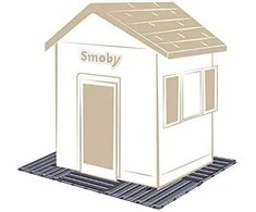 Smoby Grindys nameliui 810907