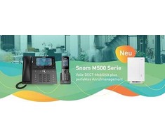 Maršrutizatorius SNOM M500 DECT bazinė stotis