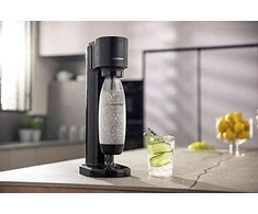 Gazuotų gėrimų gaminimo aparatas SodaStream Gaia, juodas