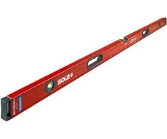 Sola Magnet spirit level LM Big REDM 3, 120cm Raudona