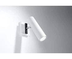 Sollux Lighting Sieninis šviestuvas DIREZIONE baltas