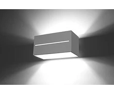 Sollux Lighting Sieninis šviestuvas LOBO MAXI baltas