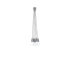 Sollux Lighting Pakabinamas šviestuvas DIEGO 5 pilkas