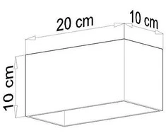 Sollux Lighting Lubinis šviestuvas QUAD baltas