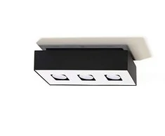 Sollux Lighting Lubinis šviestuvas MONO 3 juodas