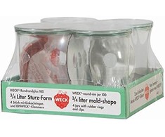 Jata WECK Mold Jar 0,75l Set of 4