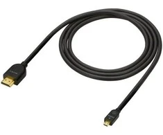 Kabelis Sony HDMI Micro - HDMI 1.5m juoda (DLCHEU15.AE)