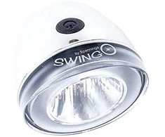 SPANNINGA Swingo XDO 10lux priekinis žibintas / 50 liumenų po chromo dinomo (SNG- H070309)
