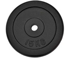 Ketaus svorio plokštės 2x15 kg