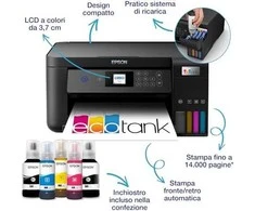Hewlett Packard (HP) HP Smart Tank 720 AIO daugiafunkcis spausdintuvas Spausdintuvas - A4 spalvotas rašalinis, spausdinimas / kopijavimas / nuskaitymas, automatinis dvipusis spausdinimas, WiFi, 15 psl./min., 400–800 puslapių per mėnesį