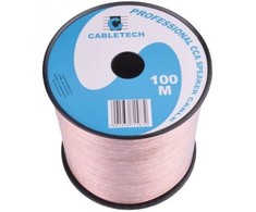Cabletech Kolonėlių kabelis CCA 4.0mm 100m