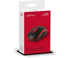 Speedlink pelė Ceptica Wireless, juodas/red (SL-630013-BKRD)