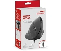 Speedlink Pelė PIAVO. Ergonomie Vertikal. USB. juodas retail