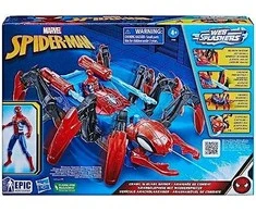 Hasbro Spiderman ropojantis ir vandenį purškiantis voras su Spiderman figūrėle, F7845