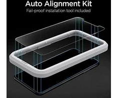 Spigen grūdintas stiklas Alm Glas.TR Slim 2 vnt., skirtas iPhone 11