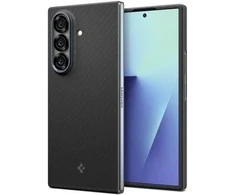 Dėklas Spigen Airskin Aramid Galaxy Z Fold 7 juoda