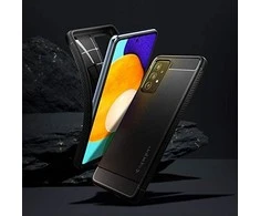 Spigen Rugged Armor Samsung Galaxy A52 / A52S dėklas telefonui matinės juodos spalvos