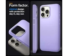 Spigen Thin Fit dėklas skirtas Apple iPhone 15 Pro,  spalva - Iris Purple