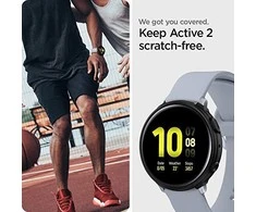 „Spigen Liquid Air“, matinis juodas - „Samsung Galaxy Watch Active2 40mm“