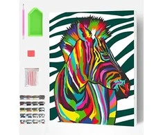 Splat Planet deimantinė dėlionė, ZEBRAS 30x40 cm
