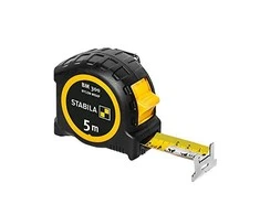 Ruletė BM300 dvipusė metrinė skalė 27mm x 5m, Stabila