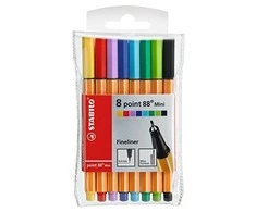 Stabilo Tinkopolis mini 8 spalvų dėklas (134984)