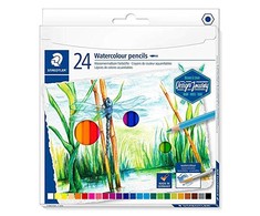 Staedtler akvareliniai pieštukai 24 spalvos