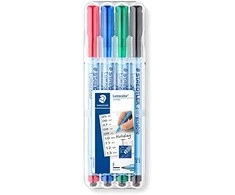 Staedtler STAEDTLER Folienstift Lumocolor teisinga F 4ST