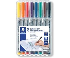 Staedtler Staedtler 315 WP8 marker 1 vnt. Juodas, Mėlyna, Ruda, Žalias, Oranžinė, Raudona, Violetinis, Geltonas