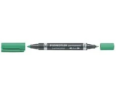 Staedtler Nuolatinis žymuo Staedtler Limocolor Duo Spalva žalia (10 Vienetų)