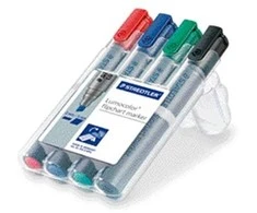 Staedtler Marker do flipcharta Lumocolor 4St Box