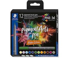 Staedtler STAEDTLER MultiInk Pigment Arts teptuko rašiklis 12er-Set Gamta mažmeninė prekyba