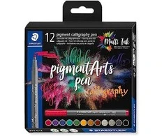 Staedtler – kaligrafijos rašiklio pigmentas, 12 vnt (375 C12)