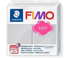 Modelinas FIMO SOFT, 57 g, delfinų pilka sp.